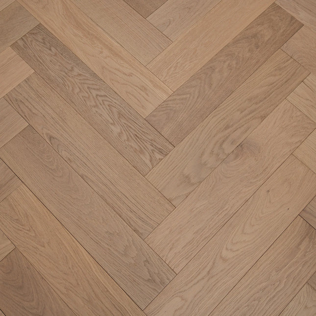 Prime AB Invisible Finish Lacquered Engineered Herringbone Flooring