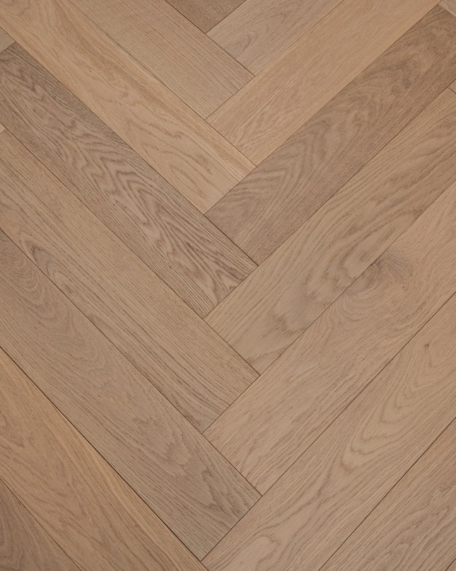 Prime AB Invisible Finish Lacquered Engineered Herringbone Flooring