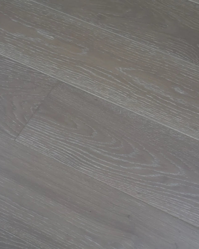 Sandy Grey Brushed Oiled Engineered Oak Plank Flooring