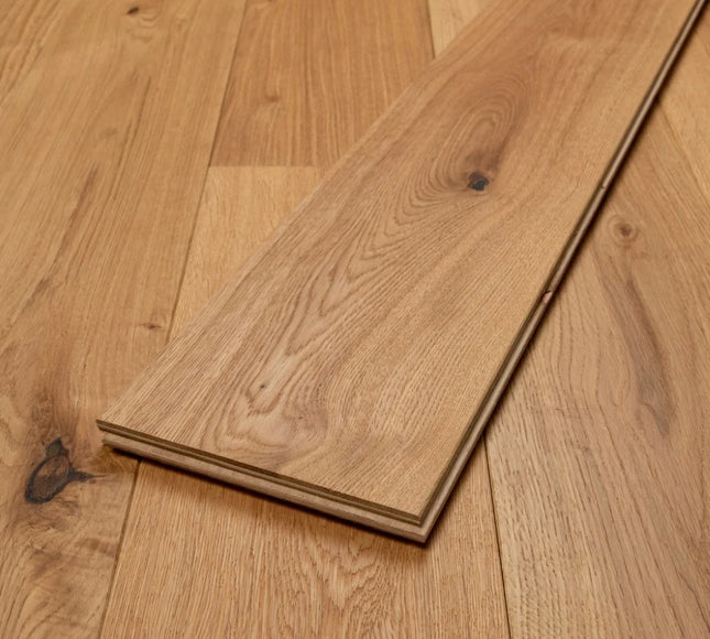 Brushed Oiled Engineered Oak Plank Flooring