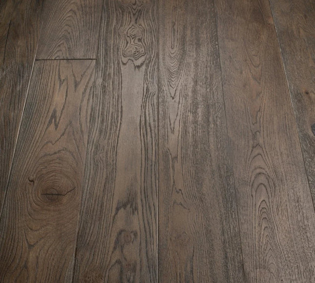 Distressed Black Oiled Heritage Engineered Oak Flooring
