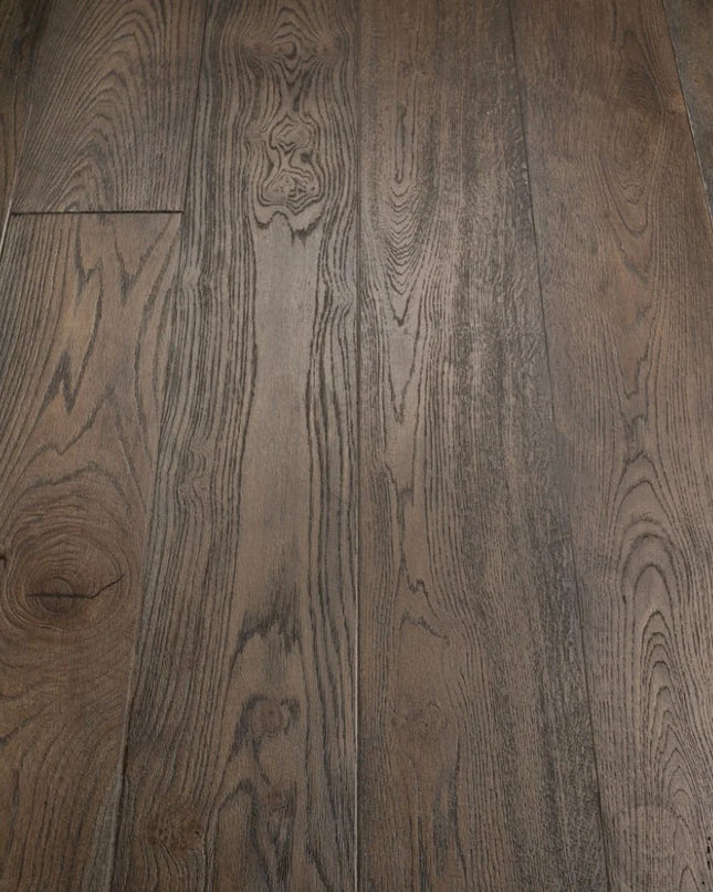 Distressed Black Oiled Heritage Engineered Oak Flooring