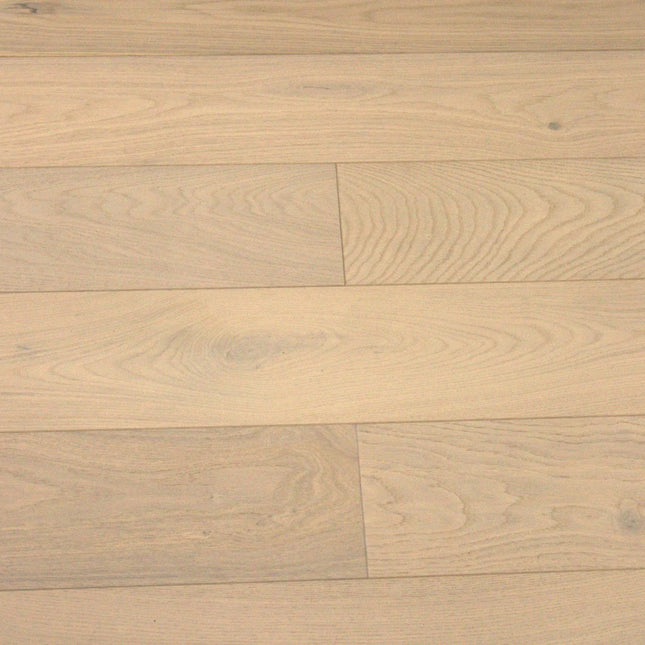 Brushed White UV Oiled Classic Grade Engineered Oak Flooring