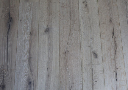 Cotton White Wash Matt Lacquered Engineered Oak Flooring