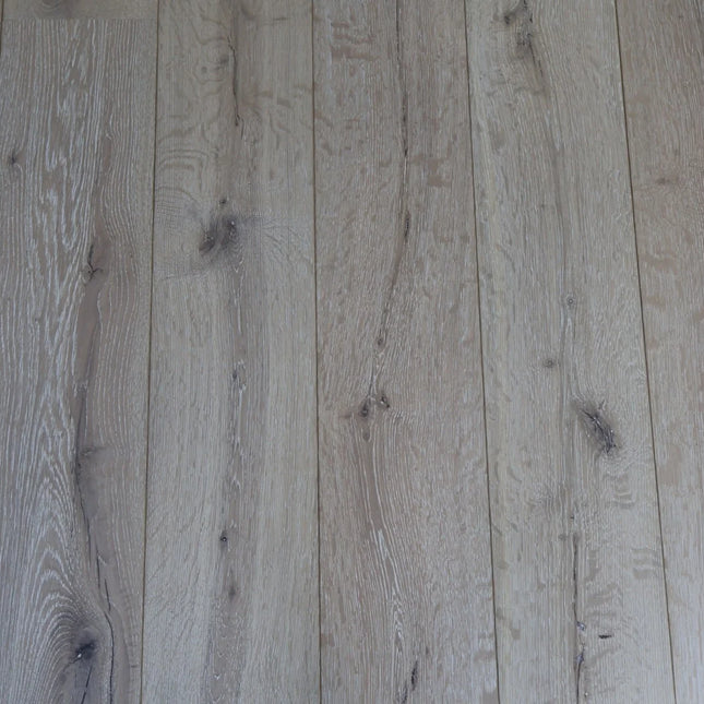 Cotton White Wash Matt Lacquered Engineered Oak Flooring
