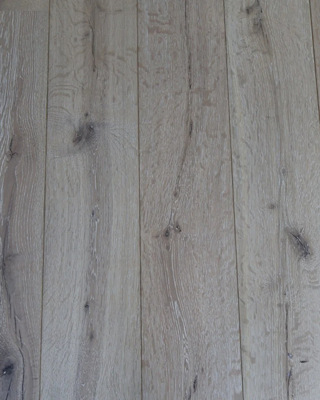 Cotton White Wash Matt Lacquered Engineered Oak Flooring