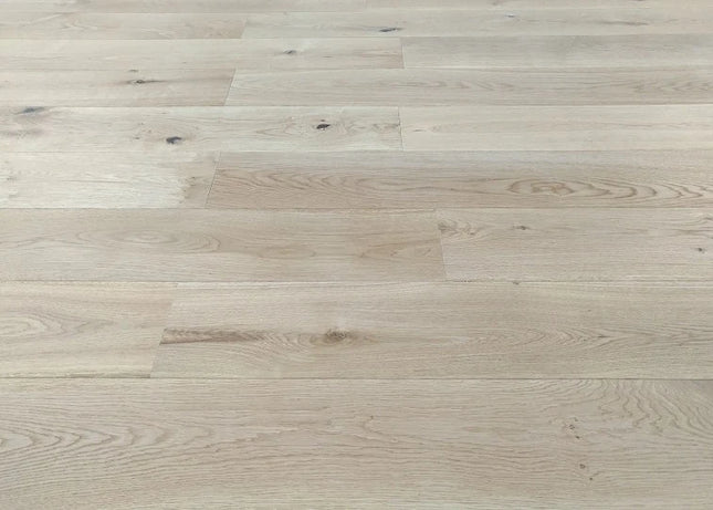 Textured Brushed Oak Engineered Flooring with Natural Oil Finish