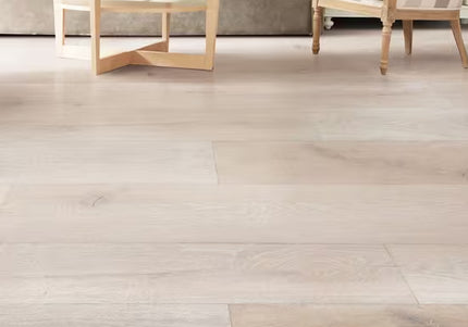Natural Brushed Lacquered Prime AB Engineered European White Oak Flooring