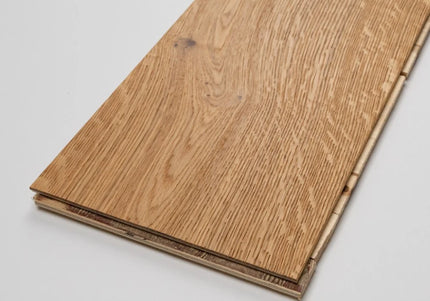 Natural Brushed UV Oiled Engineered Oak Flooring