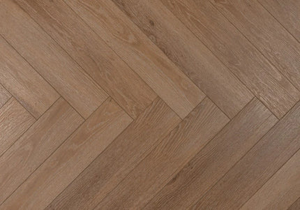 Honey Oak Premium SPC Herringbone Flooring with Valinge Click