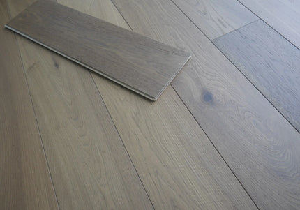 Smoked UV Oiled Classic Grade Engineered Oak Flooring