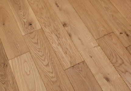 Classic Oak Brushed Oiled Engineered Wood Flooring – Long Board