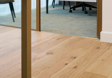 Signature Oak Classic Grade Natural Brushed Oiled Engineered Oak Flooring