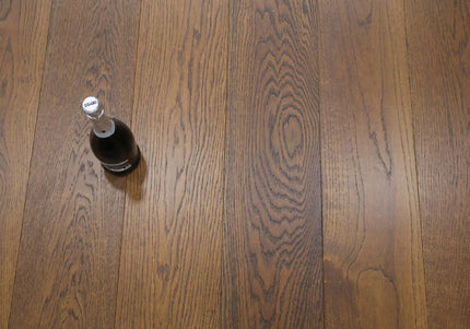 Hazelnut Brown Brushed Oiled Engineered Oak Plank Flooring