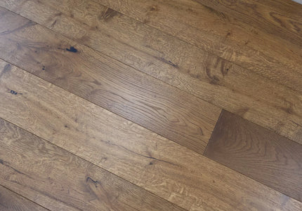 Scandi Smoked Brushed & Oiled Engineered Oak Flooring