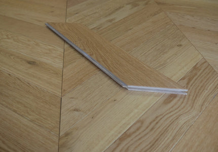 Classic Natural UV Oiled Engineered Chevron Oak Flooring