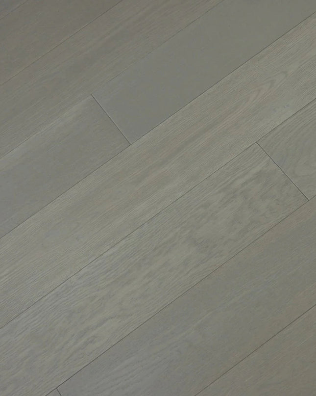 Pebble Grey Brushed & Lacquered Engineered Oak Flooring | Pukka Flooring