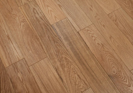 Classic Oak Brushed Oiled Engineered Wood Flooring – DIY Box