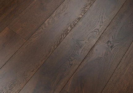 Mocha Oak Matt Lacquered Engineered Oak Flooring