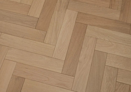 Prime AB Invisible Finish Lacquered Engineered Herringbone Flooring