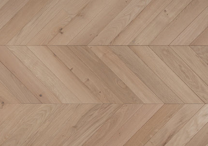 Classic Unfinished Engineered Chevron Oak Flooring