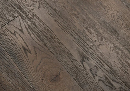 Distressed Black Oiled Heritage Engineered Oak Flooring