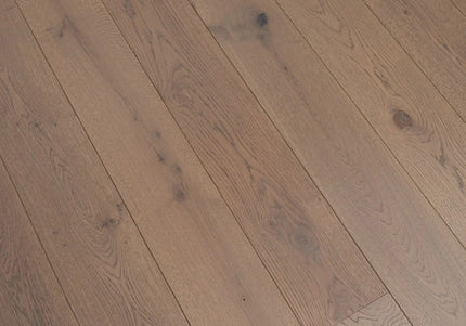 Dove Grey Lacquered Engineered Oak Flooring