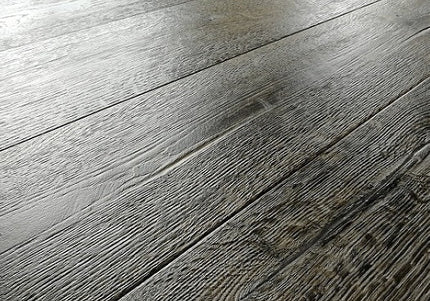 Distressed  Driftwood Grey Engineered Wood Flooring | Pukka Flooring