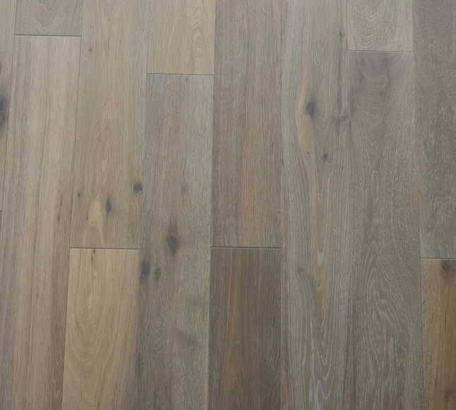 Smoke Grey Brushed & Oiled Engineered Oak Flooring | Pukka Flooring