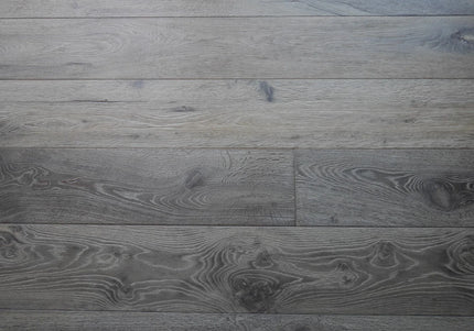 Distressed Charcoal Grey Engineered Oak Flooring