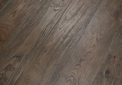 Distressed Black Oiled Heritage Engineered Oak Flooring
