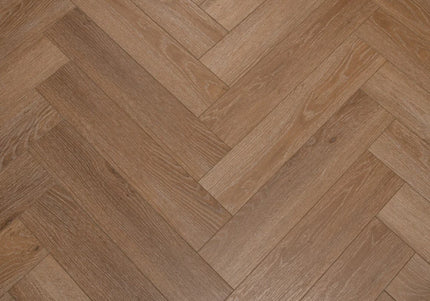 Honey Oak Premium SPC Herringbone Flooring with Valinge Click