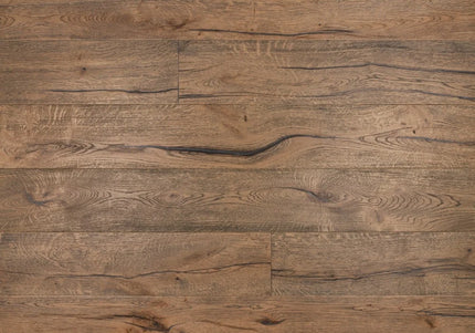 Antique Dark Brown Solid Oak Flooring