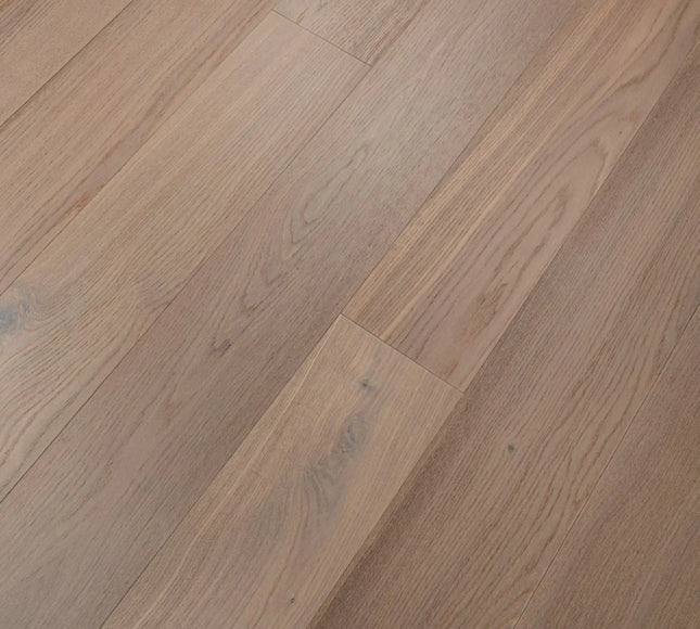 Smoked White Brushed & Lacquered Hybrid Oak SPC Flooring