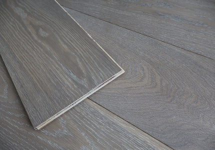 Smoke White Oiled Classic Engineered Oak Flooring
