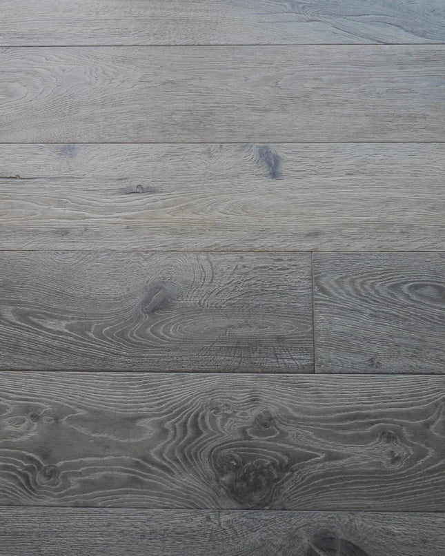 Distressed  Charcoal Grey Engineered Wood Flooring | Pukka Flooring