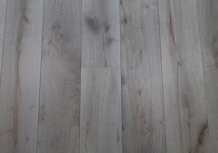 Whiteleaf Grey Matt Lacquered Engineered Oak Flooring