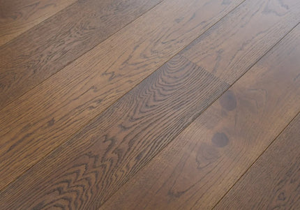 Hazelnut Brown Brushed Oiled Engineered Oak Plank Flooring