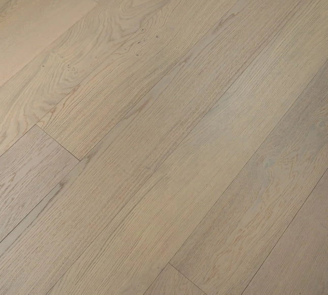 White Brushed Lacquered Hybrid Oak SPC Flooring