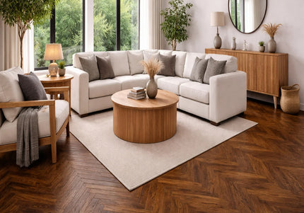 Twilight Timber Smoked Natural Oiled Engineered Herringbone Flooring