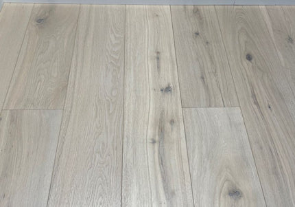 The Inferno White Brushed UV Lacquered Flooring