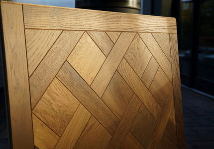 Smoked Oiled Brushed Versailles Oak Flooring