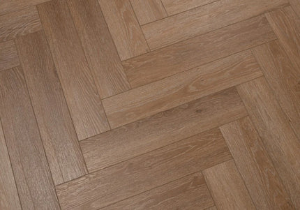Honey Oak Premium SPC Herringbone Flooring with Valinge Click