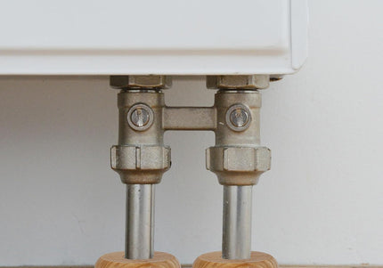 Oiled Radiator Pipe Collars 11×46×46 - Wooden Collar for Polished Pipe Surround | Pukka Flooring 