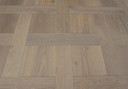 Natural Oak Basket Weave Square