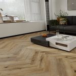 Aquacore ProFlex Herringbone Latte Oak Luxury Vinyl Tile
