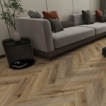 Aquacore ProFlex Herringbone Latte Oak Luxury Vinyl Tile