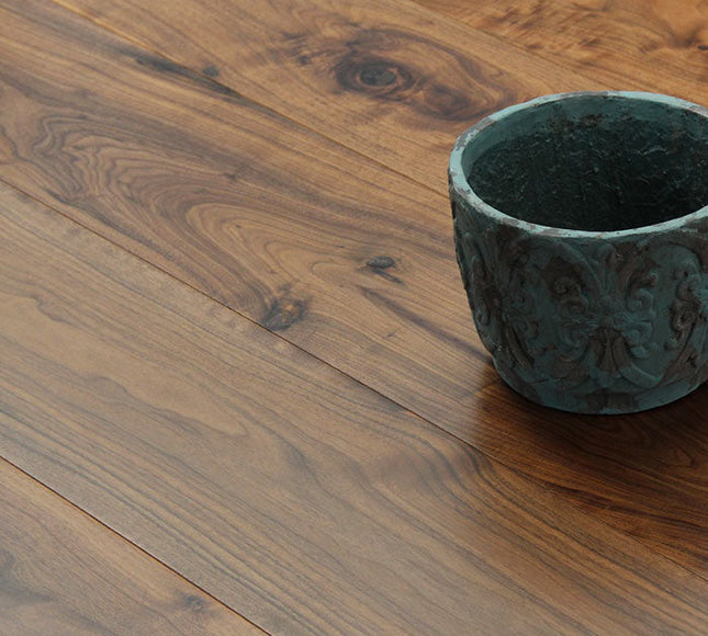 Walnut T&G UV Lacquered Plank Engineered Flooring | Pukka Flooring