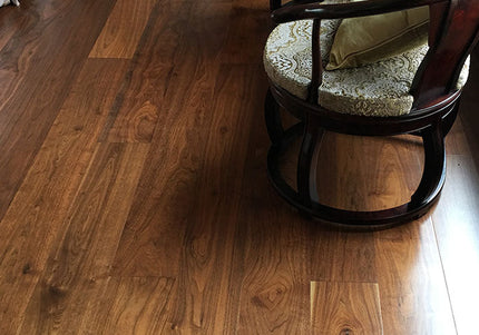 Walnut T&G UV Lacquered Plank Engineered Flooring | Pukka Flooring