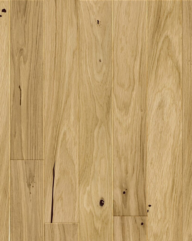 Pukka Flooring Engineered Hardwood – Planked White Oak Brushed & Matt Lacquered 14 x 155mm Long European Engineered Oak 4V Bevel, 2200mm